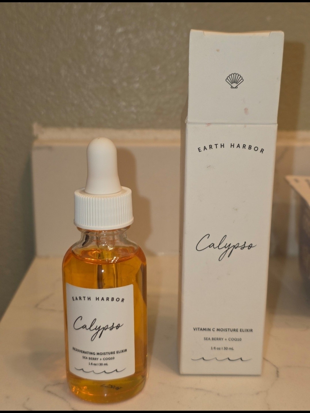 Earth Harbor Calypso Vitamin C Moisture Elixir 1 oz New in Box